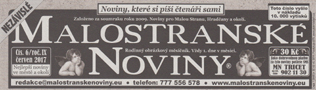 Název : Malostranské noviny